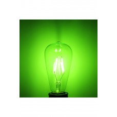 YEŞİL IŞIK RENGİ 6W ST64 LED AMPUL